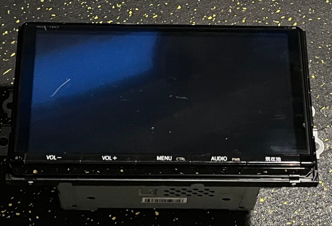 トヨタ純正オプションナビNSZT-Y66T 9インチSDナビ　フルセグ地デジ内蔵