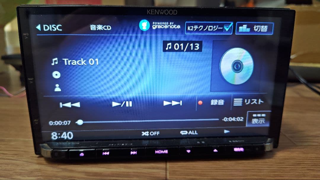 10♪ MDV-Z704 フルセグ KENWOOD ケンウッド ナビ 更新