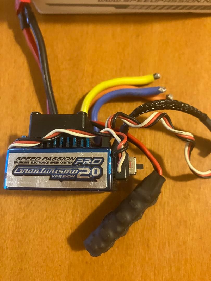 スピードパッション他 ブラシレスアンプ2個＆モーター5個セット