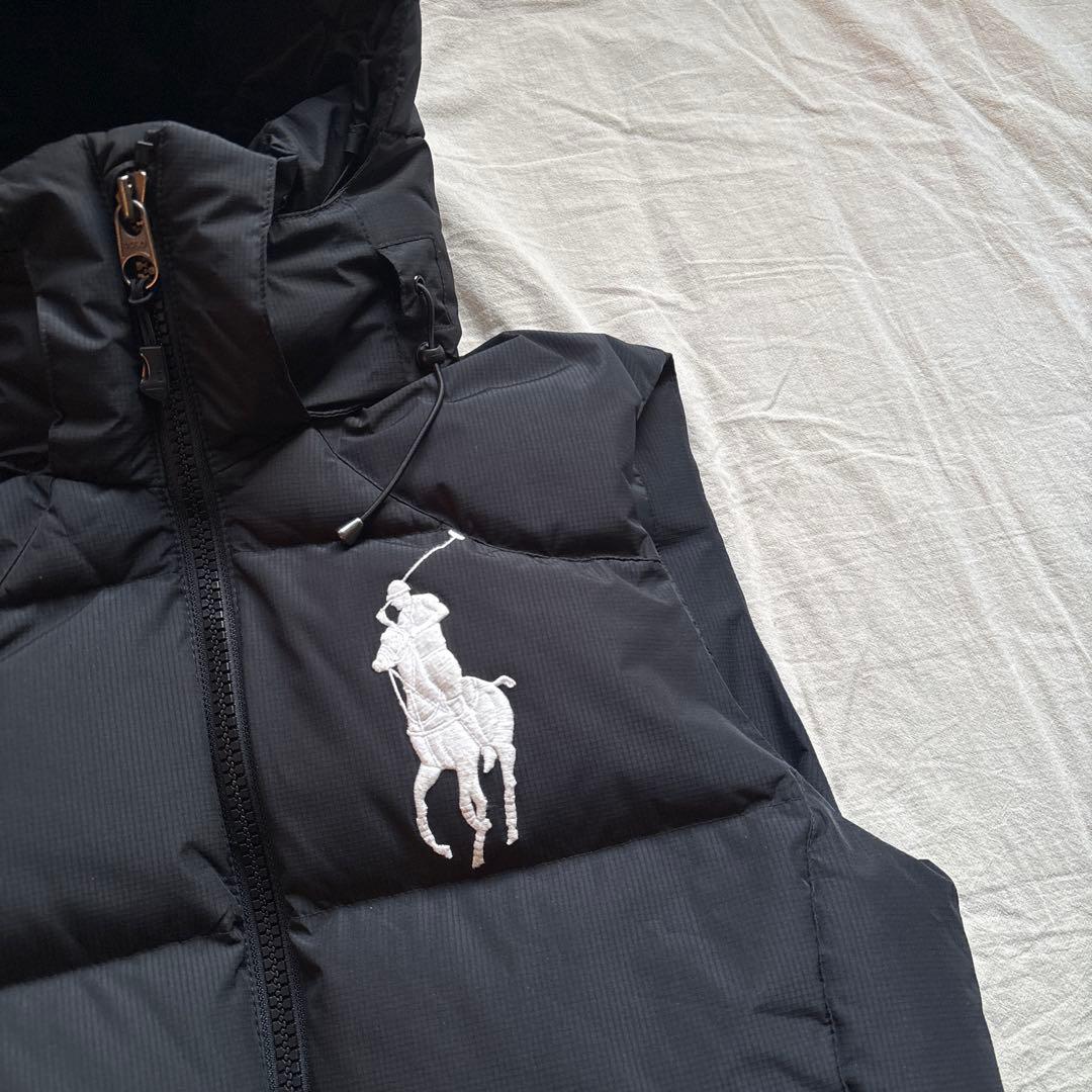 【現行】極美品 Polo Ralph Lauren ビッグポニー ダウンベスト