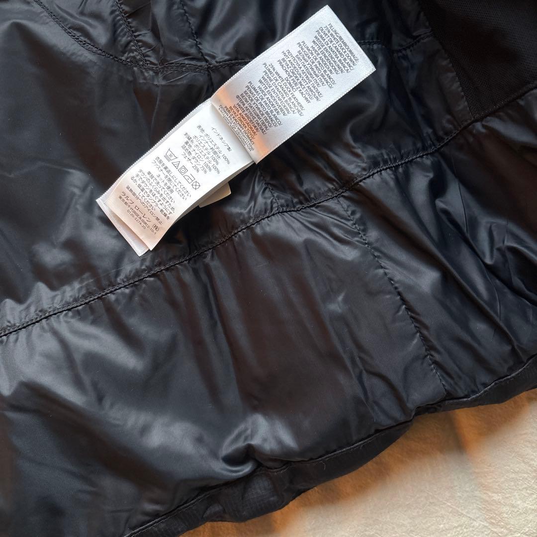 【現行】極美品 Polo Ralph Lauren ビッグポニー ダウンベスト