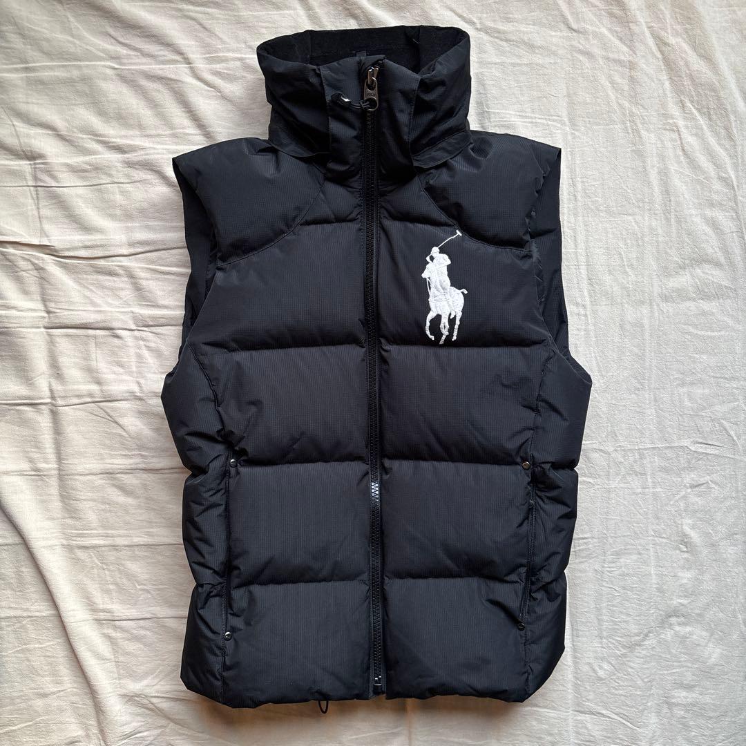 【現行】極美品 Polo Ralph Lauren ビッグポニー ダウンベスト