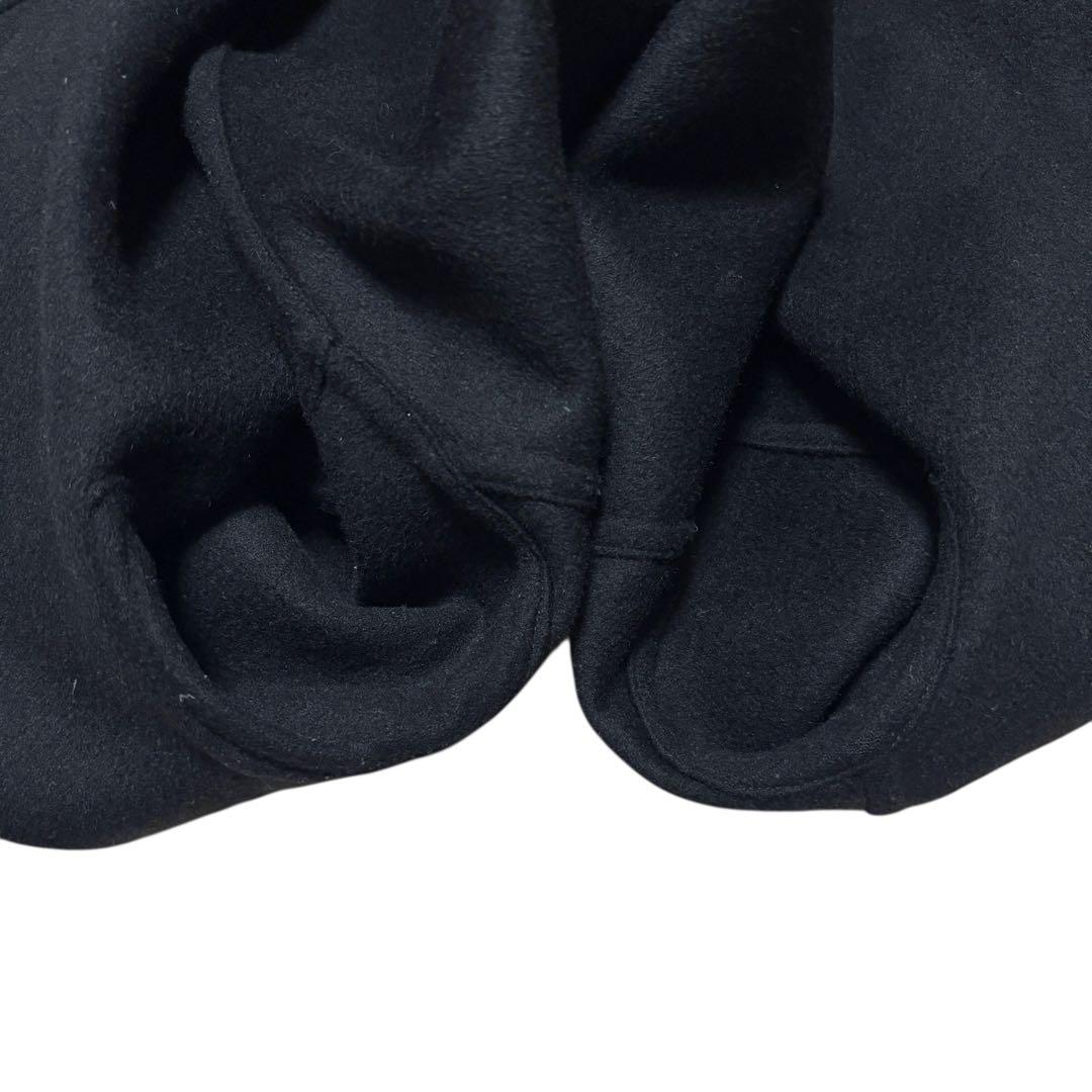 美品 UNIQLO +J ユニクロ ウールカシミヤ チェスターコート ブラック