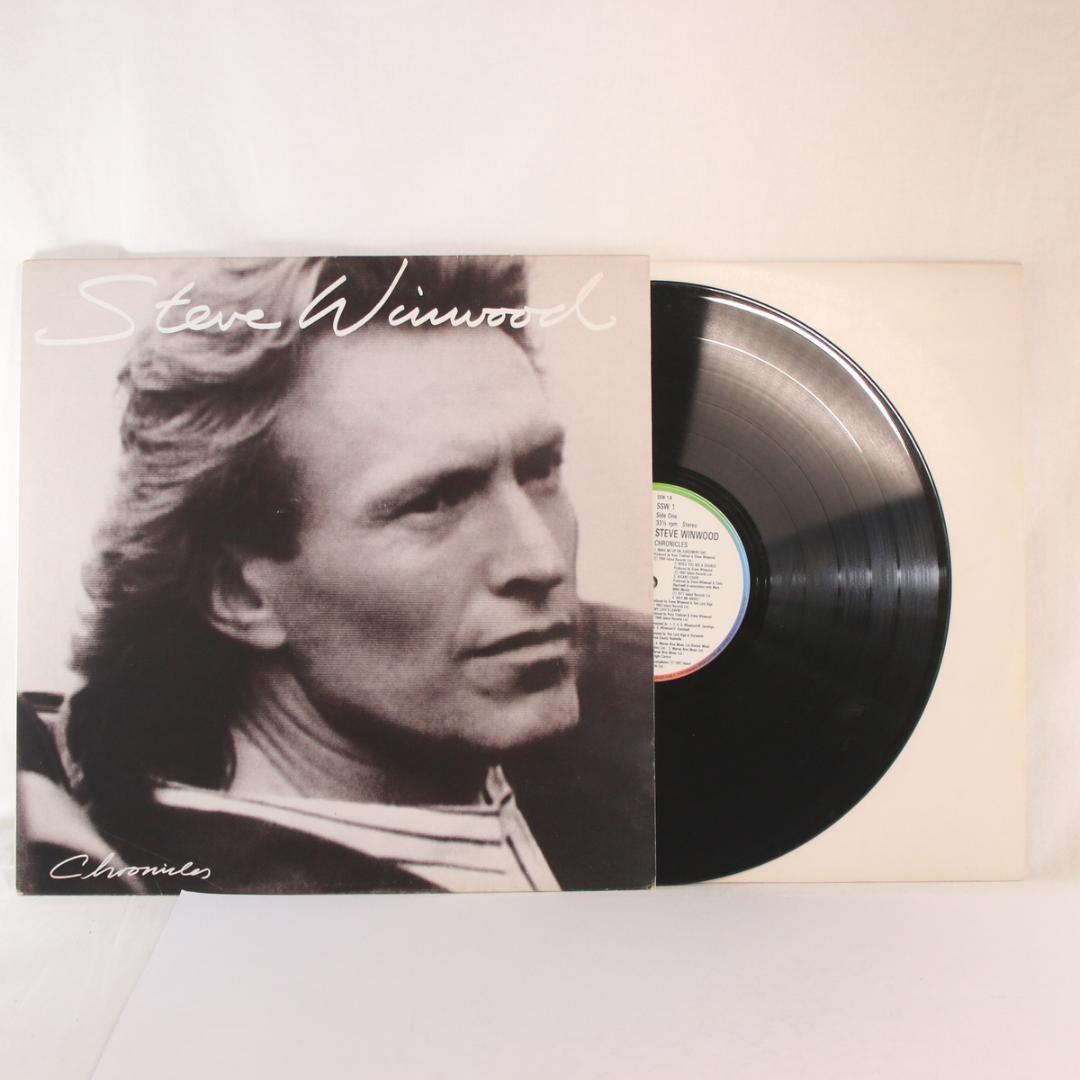 英LP Steve Winwood Chronicles UKオリジ初期プレス