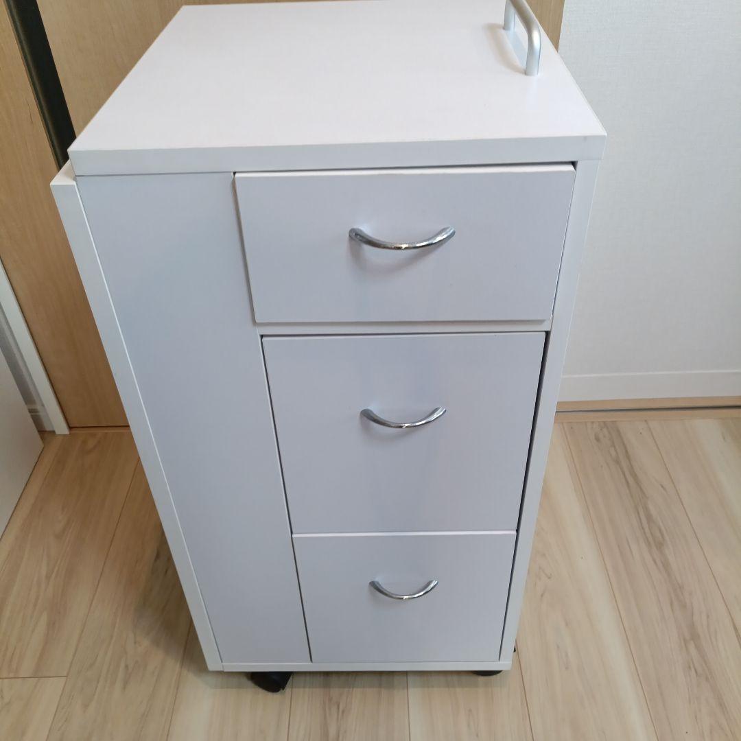 折りたたみネイルテーブル 白