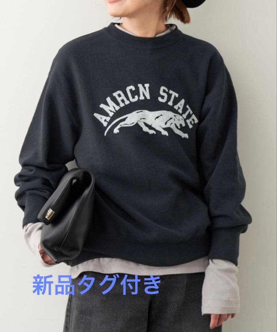 【新品タグ付き】AMERICANAアメリカーナAMRCN STATE SWEAT