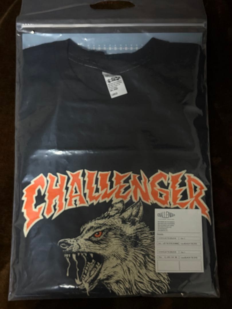 トップス CHALLENGER L/S TIE DYE ZOMBIE WOLF TEE