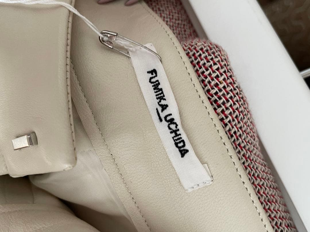 【最終お値下げ】 FUMIKA UCHIDA レザーパンツ　サイズ36