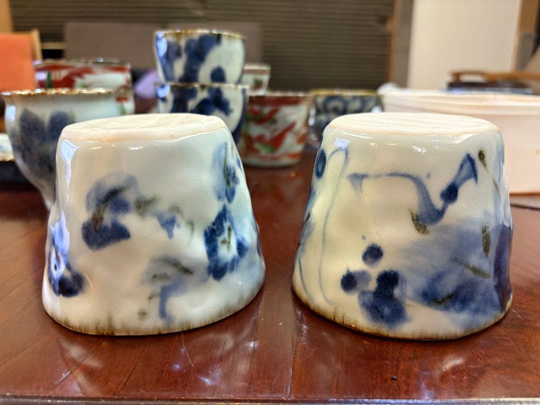 斉山窯　なぶり鉢　2個セット