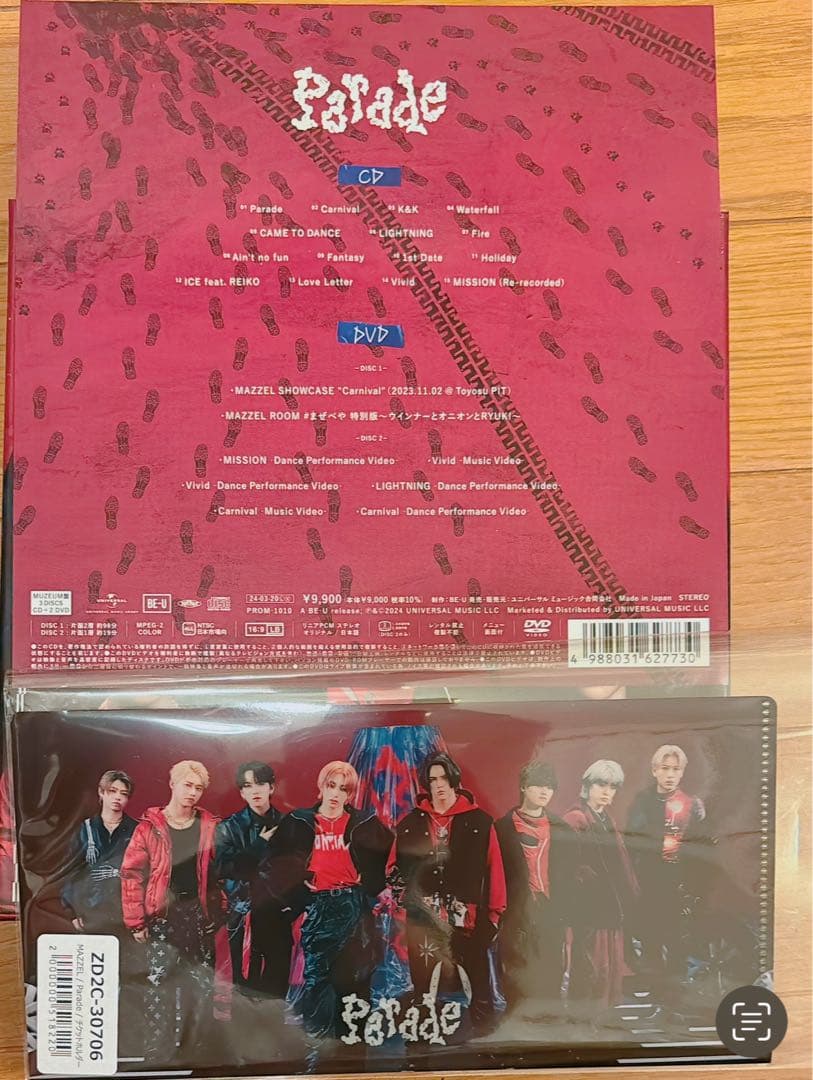 MUZEUM盤 Parade CD＋DVD MAZZEL FC限定⑶