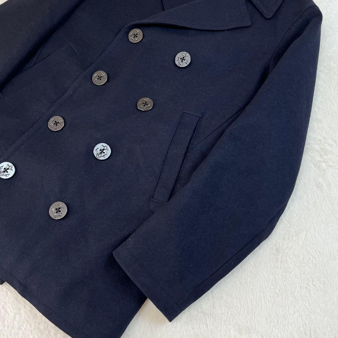ブルックスブラザーズ　ピーコート　カノニコ　ジャケット　サーモア　ネイビー　S