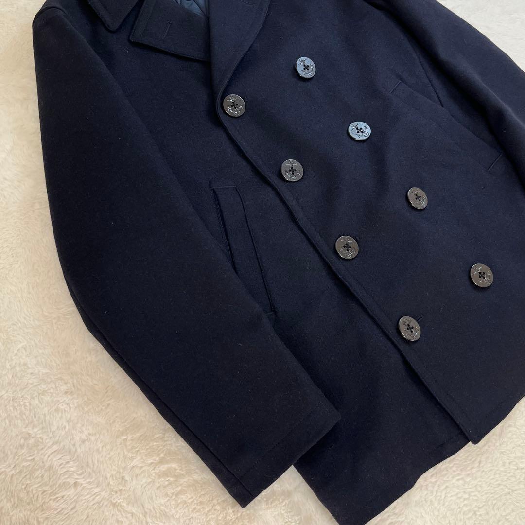 ブルックスブラザーズ　ピーコート　カノニコ　ジャケット　サーモア　ネイビー　S