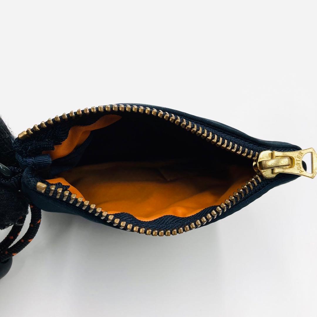 未使用級✨ポーター　オフィサーキット　ネックポーチ　キーケース　アイアンブルー