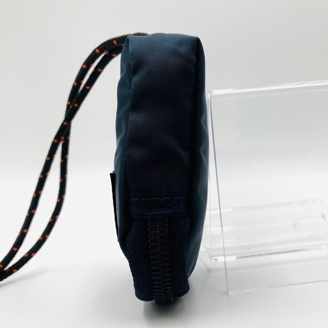 未使用級✨ポーター　オフィサーキット　ネックポーチ　キーケース　アイアンブルー