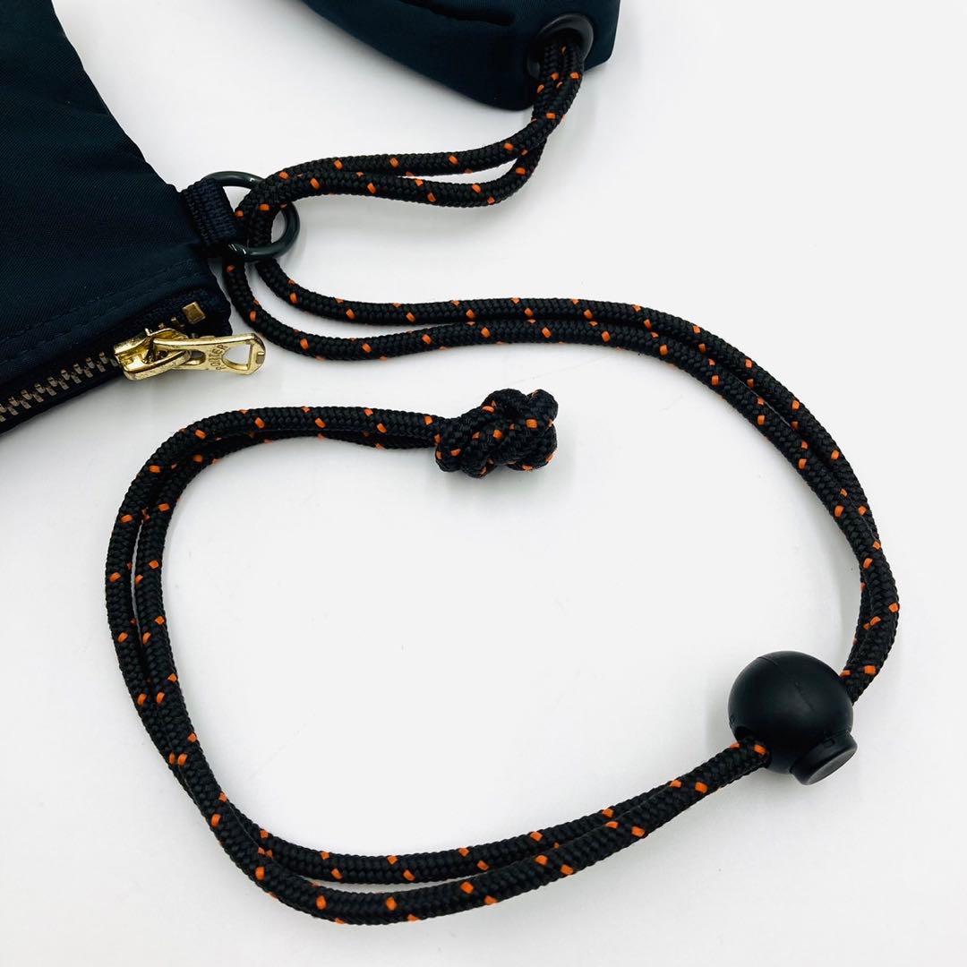 未使用級✨ポーター　オフィサーキット　ネックポーチ　キーケース　アイアンブルー