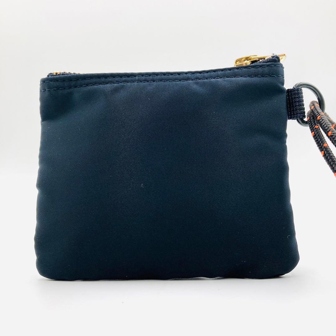 未使用級✨ポーター　オフィサーキット　ネックポーチ　キーケース　アイアンブルー