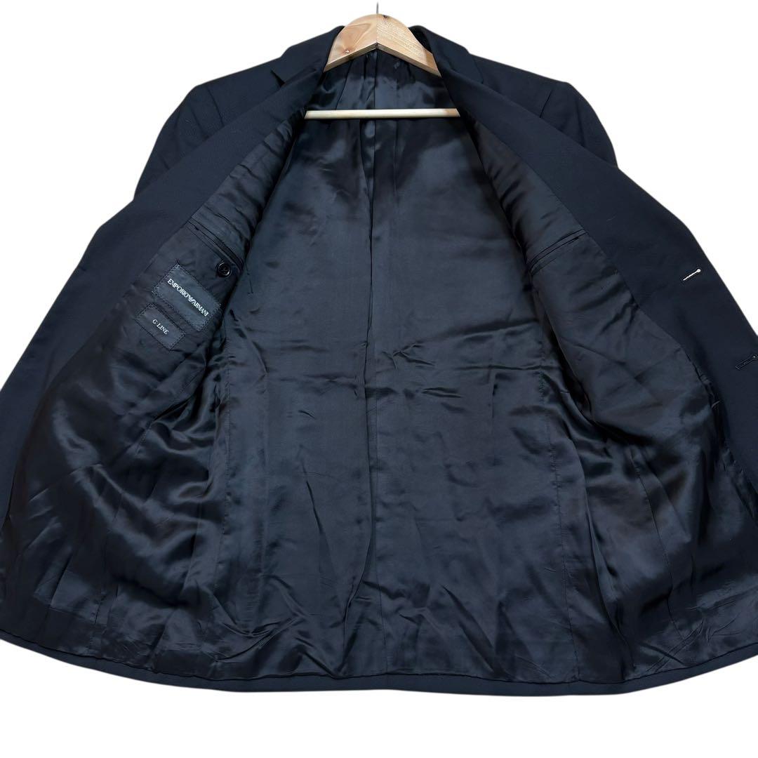 極美品 エンポリオアルマーニ C LINE セットアップ スーツ 46