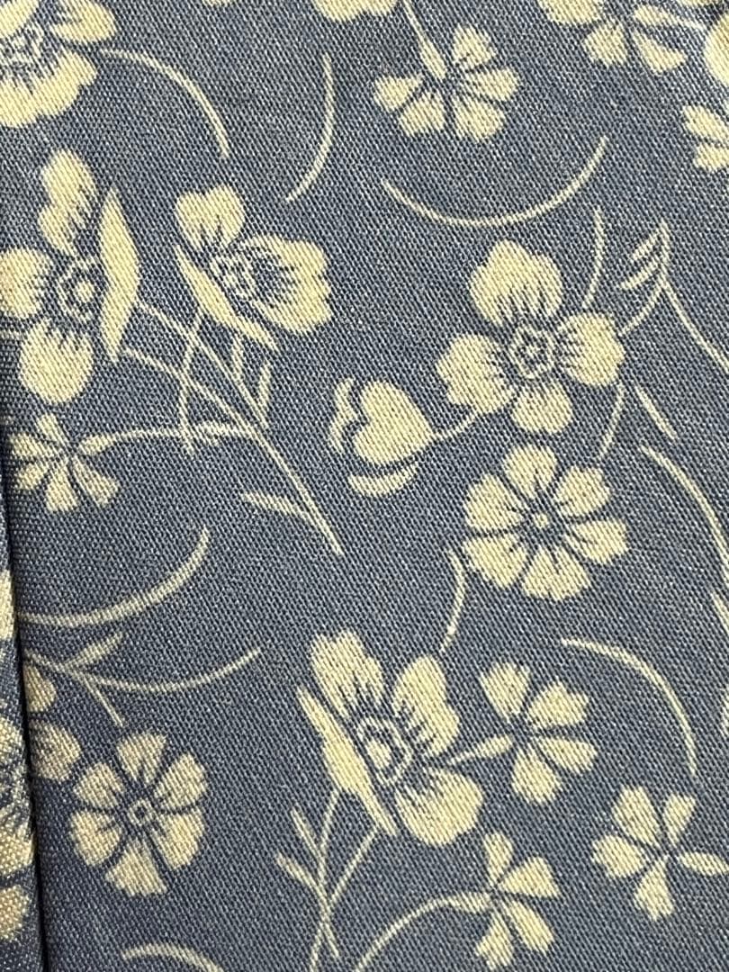 美品！！　ポロラルフローレン　楽折　遮光　晴雨兼用傘　水色花柄フリル日傘