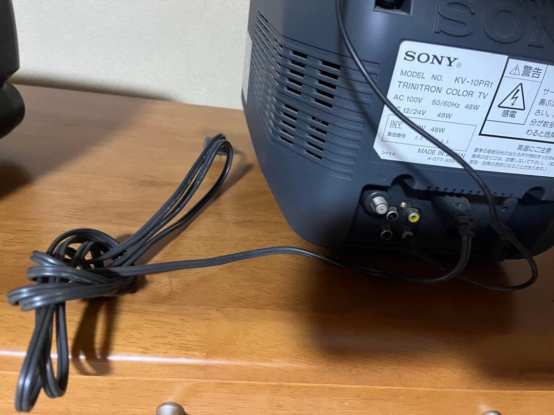 タ*タ様 SONY KV-10PR1 TRINITRON COLOR TV