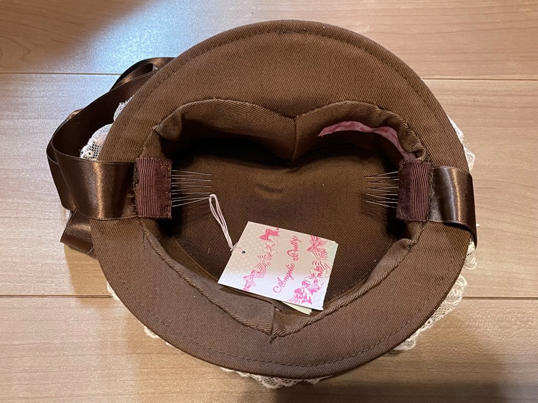 お値下げ中　アンジェリックプリティ　メルティチョコレート　ミニハット　未着用