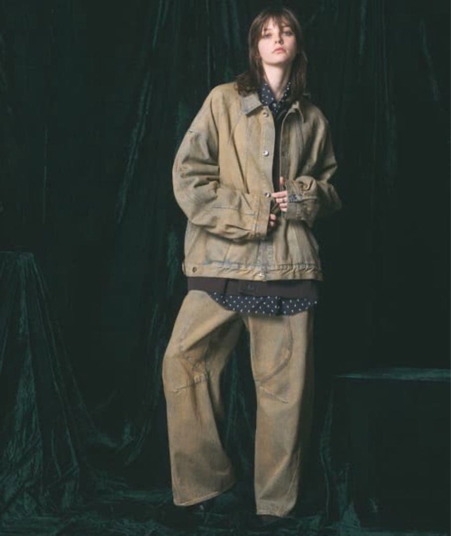 新品 MAISON SPECIAL プライムオーバー立体裁断デニムジャケット