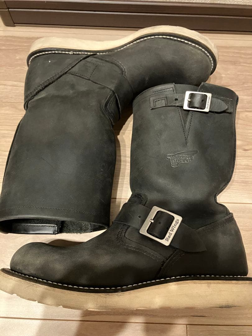 希少　RED WING　レッドウィング　2974 ヌバックエンジニアブーツ7D