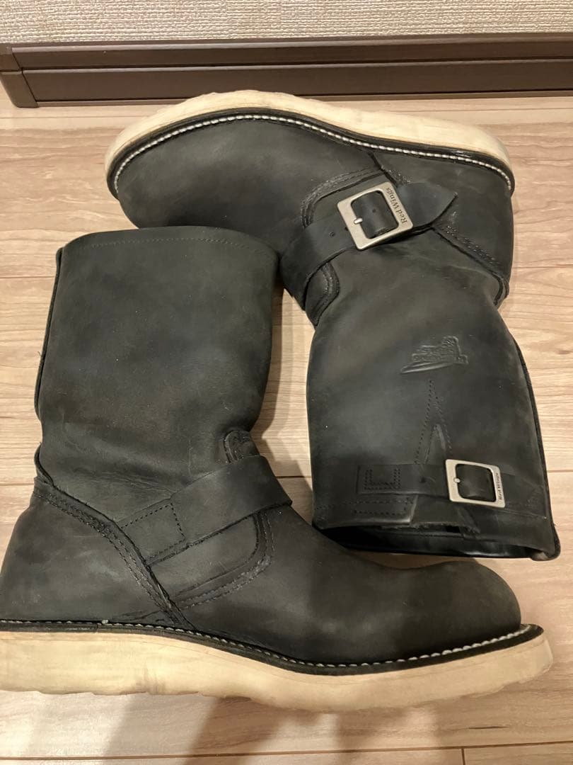 希少　RED WING　レッドウィング　2974 ヌバックエンジニアブーツ7D