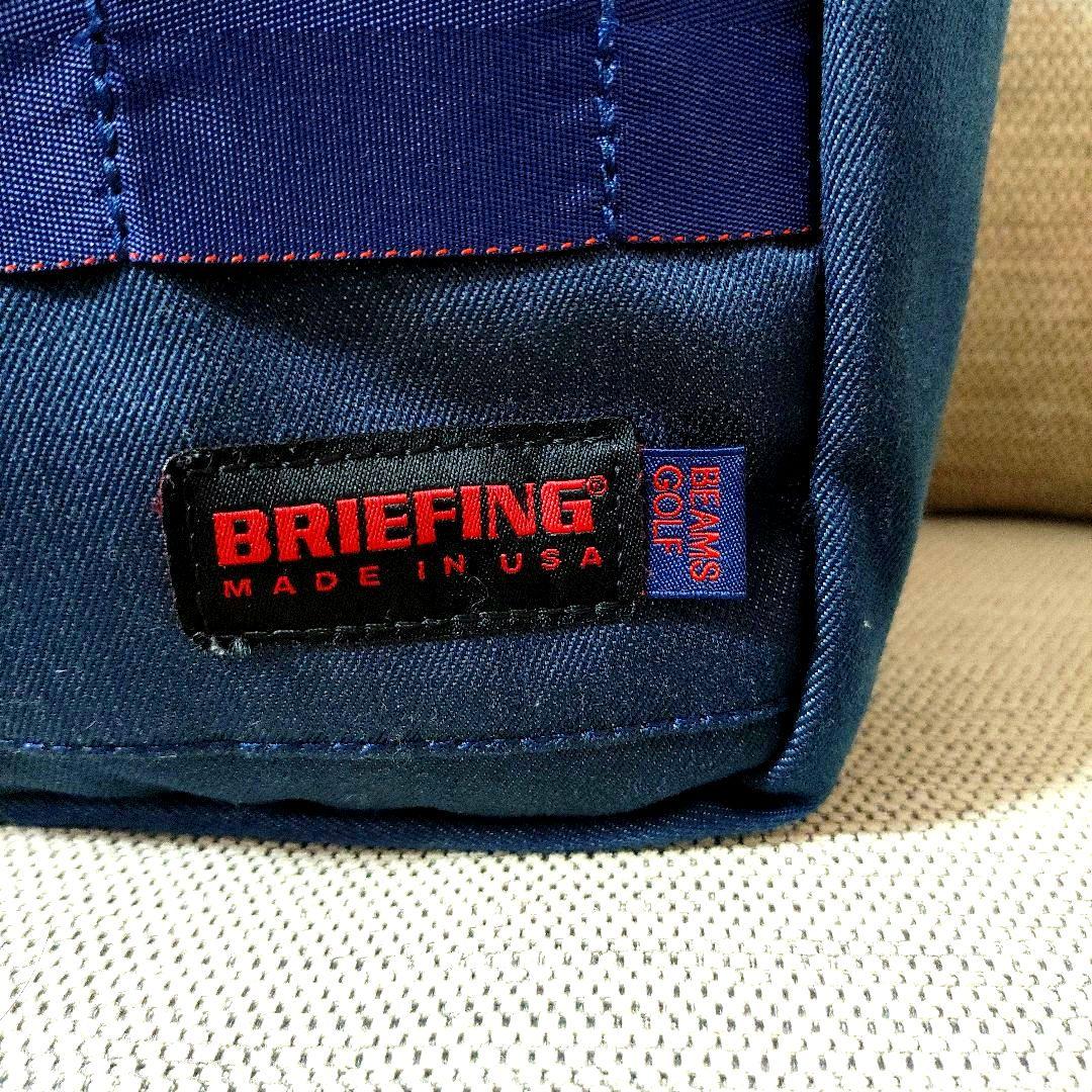 BRIEFING×BEAMSGOLFコラボ★ブリーフィングカートバック★紺★美品