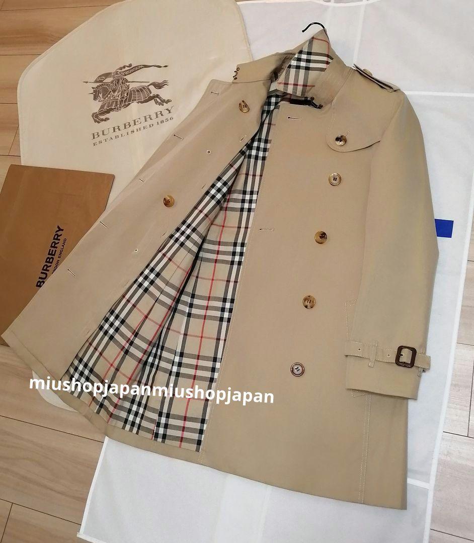 本物上質●S BURBERRY　ロンドン　トレンチコート　ハニーベージュ