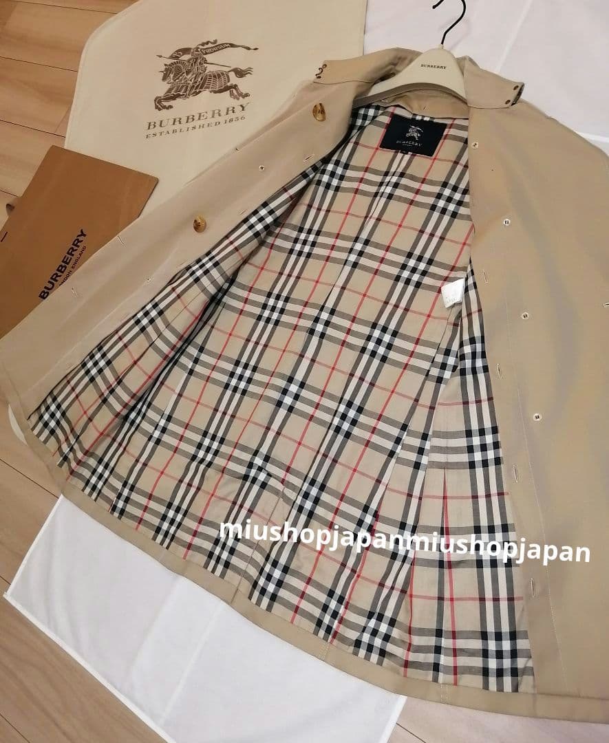 本物上質●S BURBERRY　ロンドン　トレンチコート　ハニーベージュ