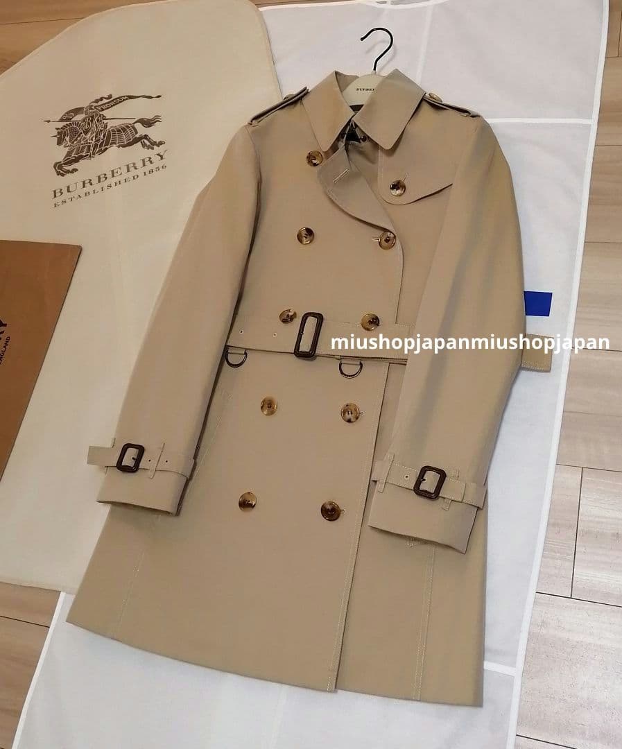 本物上質●S BURBERRY　ロンドン　トレンチコート　ハニーベージュ