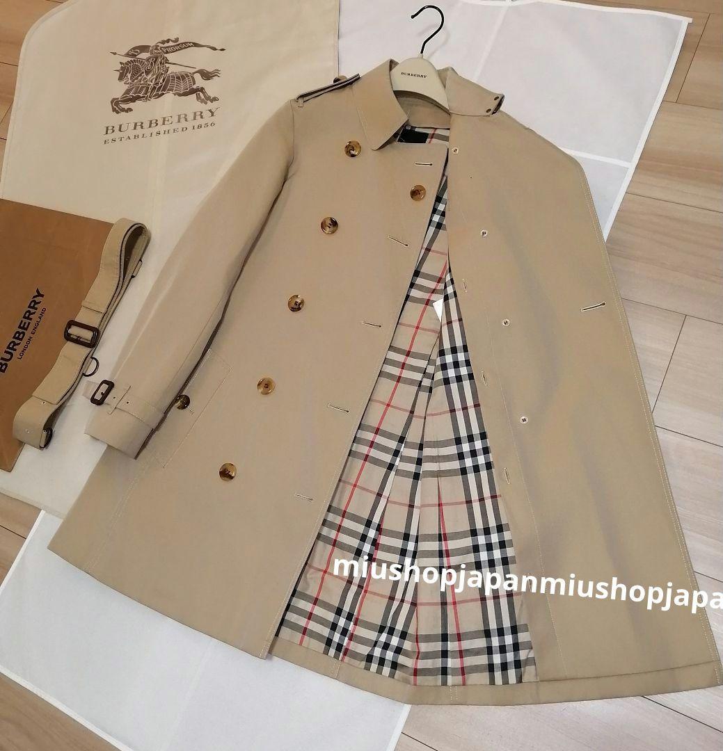 本物上質●S BURBERRY　ロンドン　トレンチコート　ハニーベージュ
