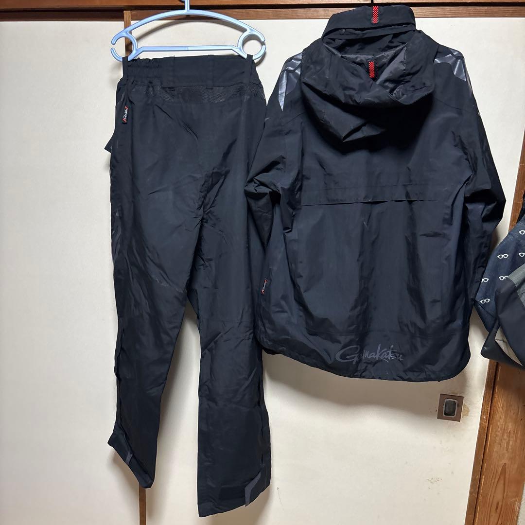 がまかつ　レインスーツ