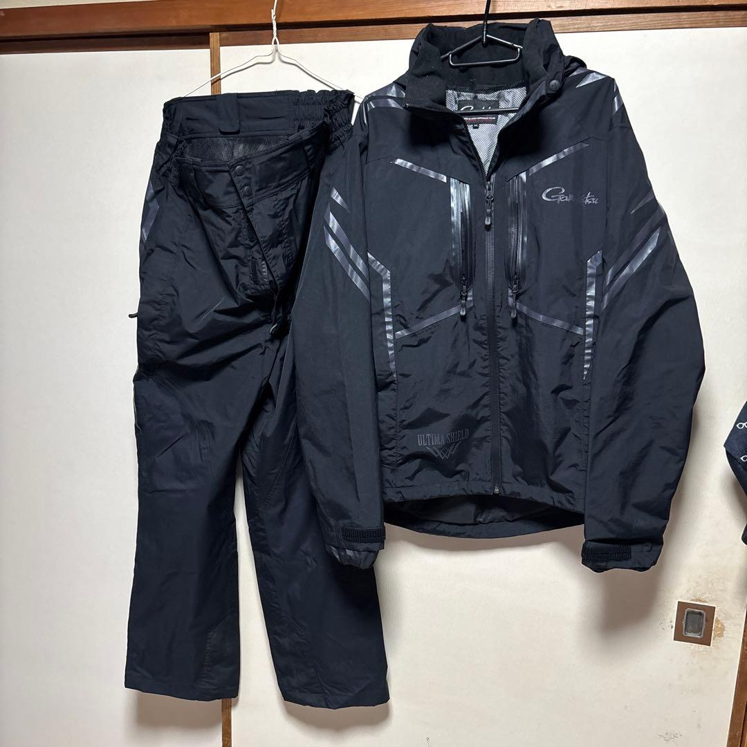 がまかつ　レインスーツ