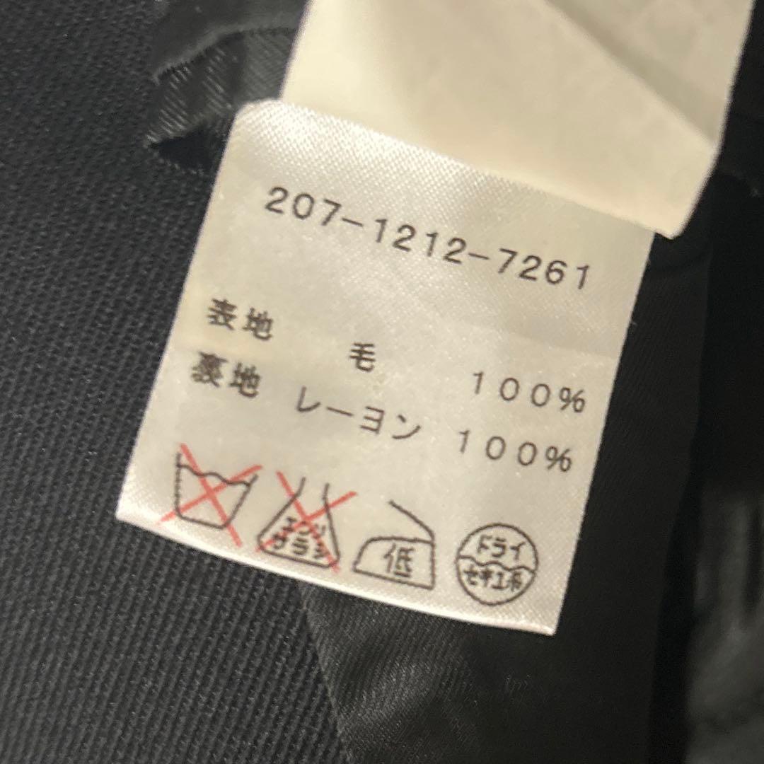 GUCCI テーラードジャケット　ブラック　38 ウール100% ダブルポケット