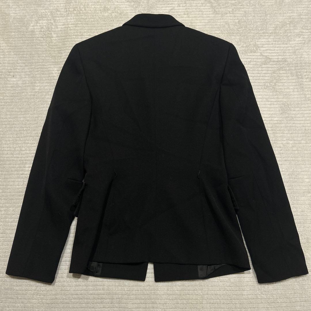 GUCCI テーラードジャケット　ブラック　38 ウール100% ダブルポケット