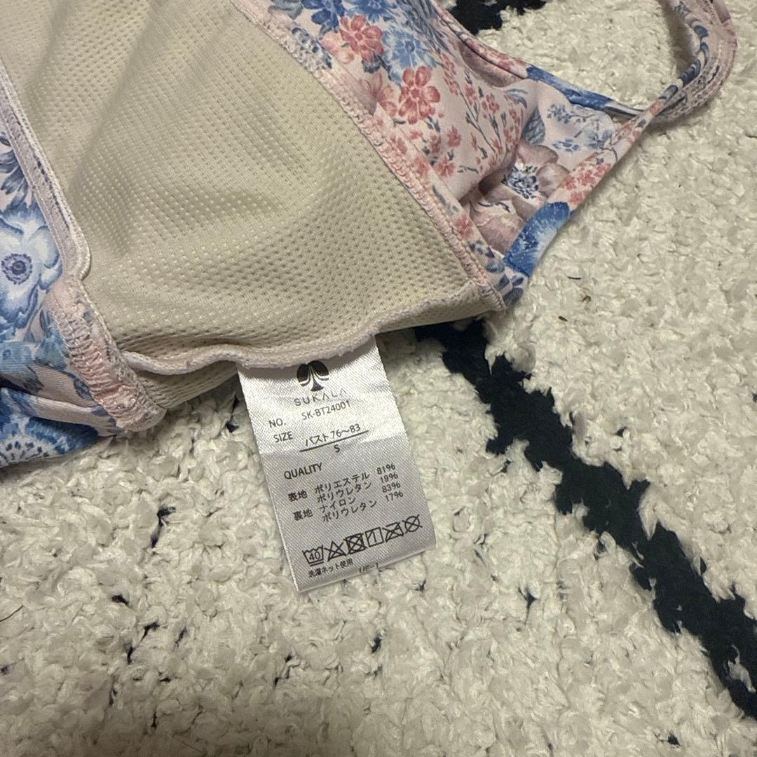 【上下セット美品】SUKALA エンブロイダリープリントブラトップレギンスセット
