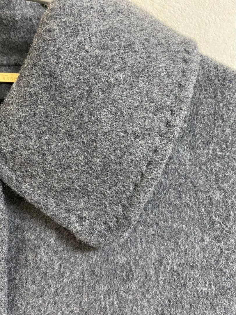 DoCLASSE ピュアウールリバー・ミドルステンコート グレー/ 13号