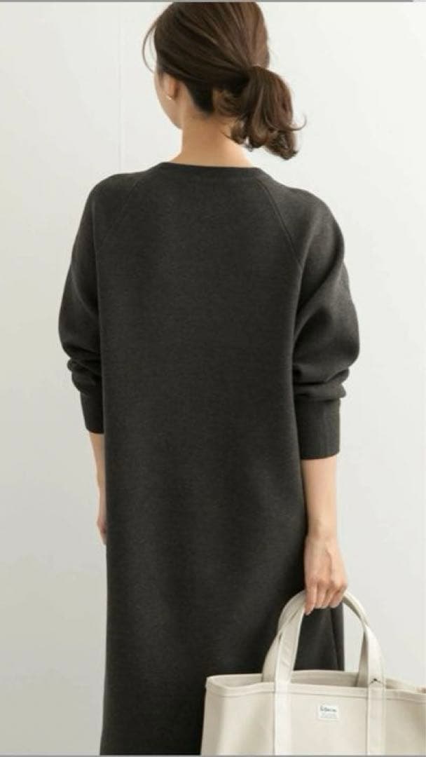アーバンリサーチドアーズ　スウェットライクニットワンピース