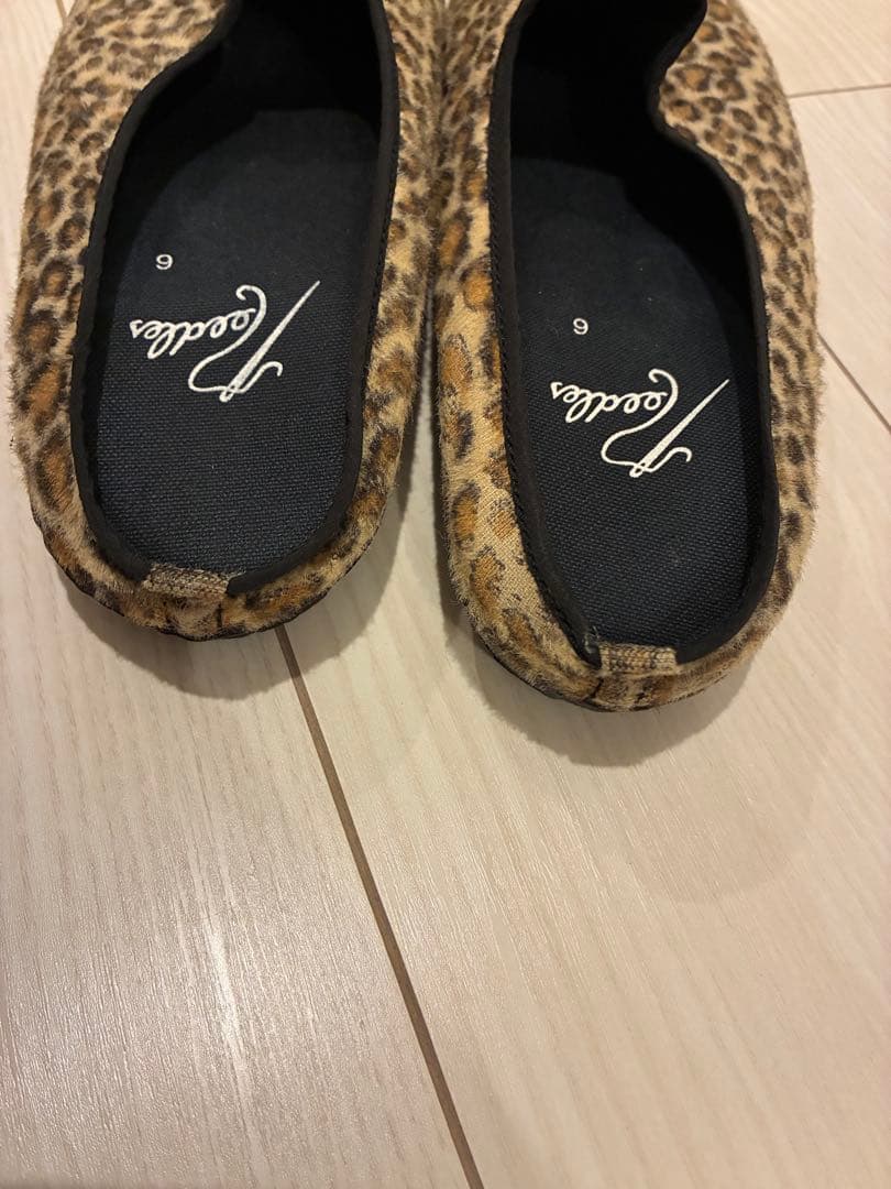 Needles ニードルズ　レオパードミュール　ビームス別注