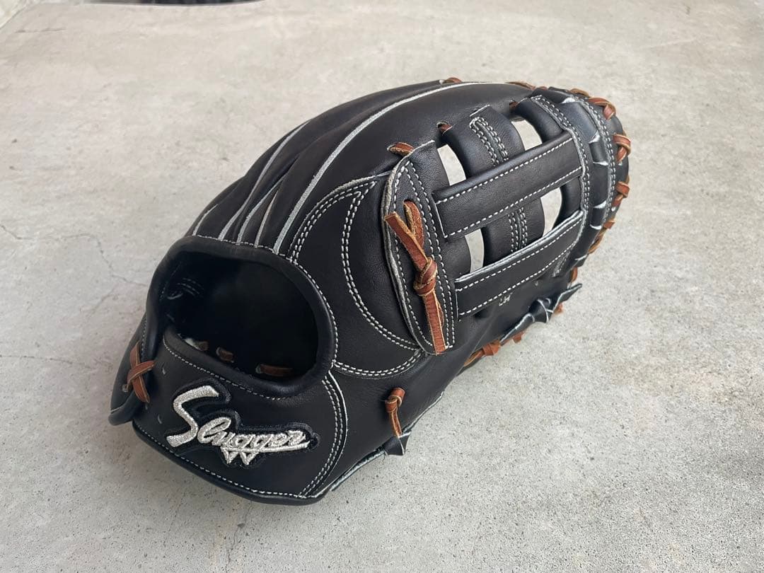 実使用 支給品 久保田スラッガー グラブ グローブ 硬式 内野 高校野球対応
