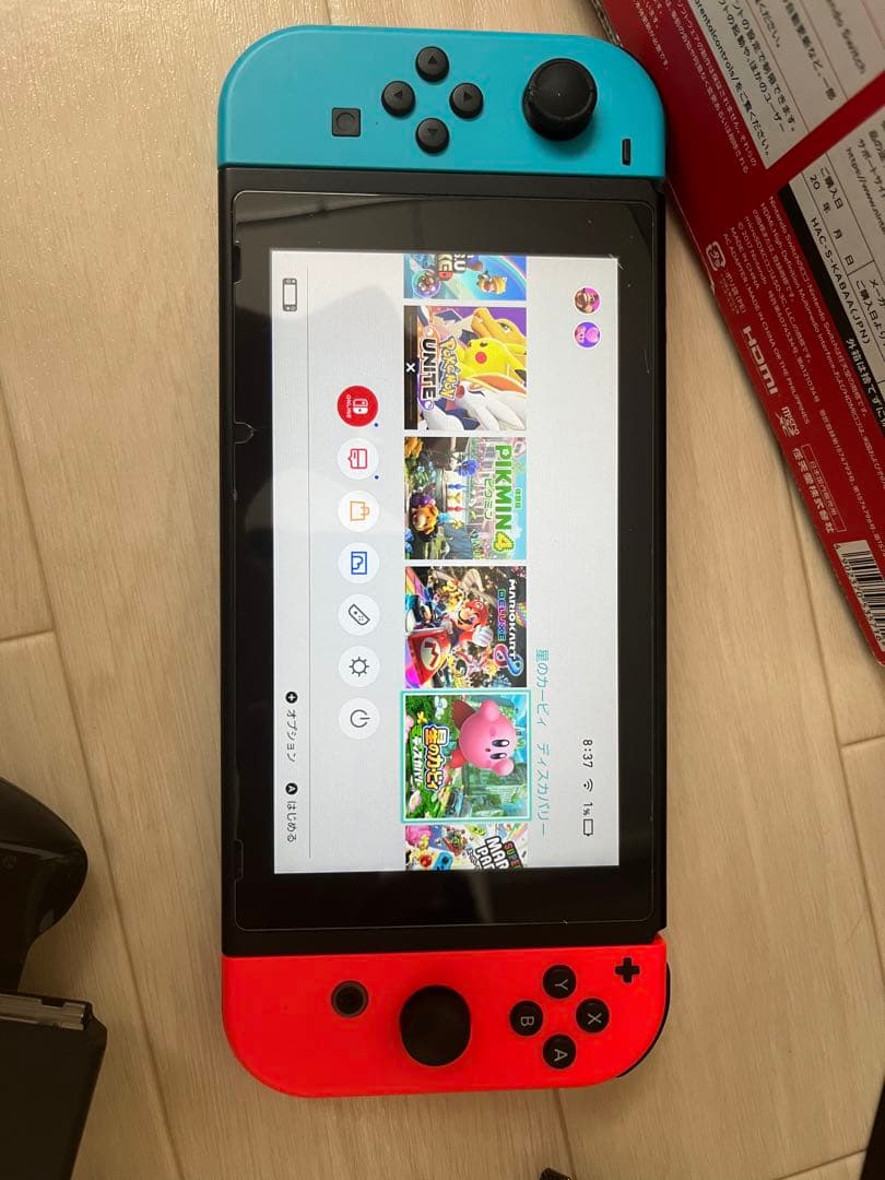 Nintendo Switch 本体 「星のカービィ」ソフト付き