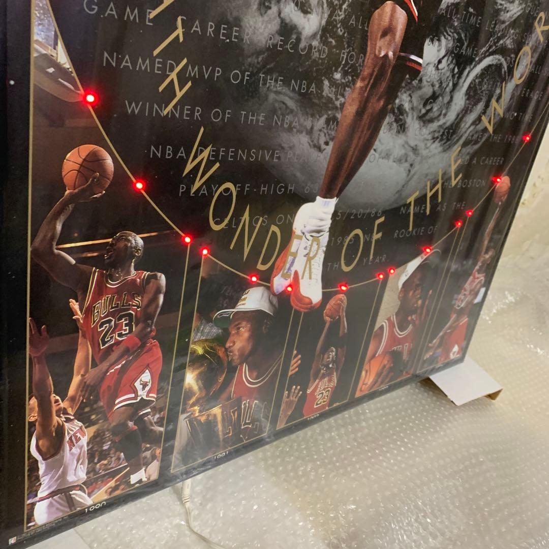シカゴブルズ　電飾アートパネル　在庫あ