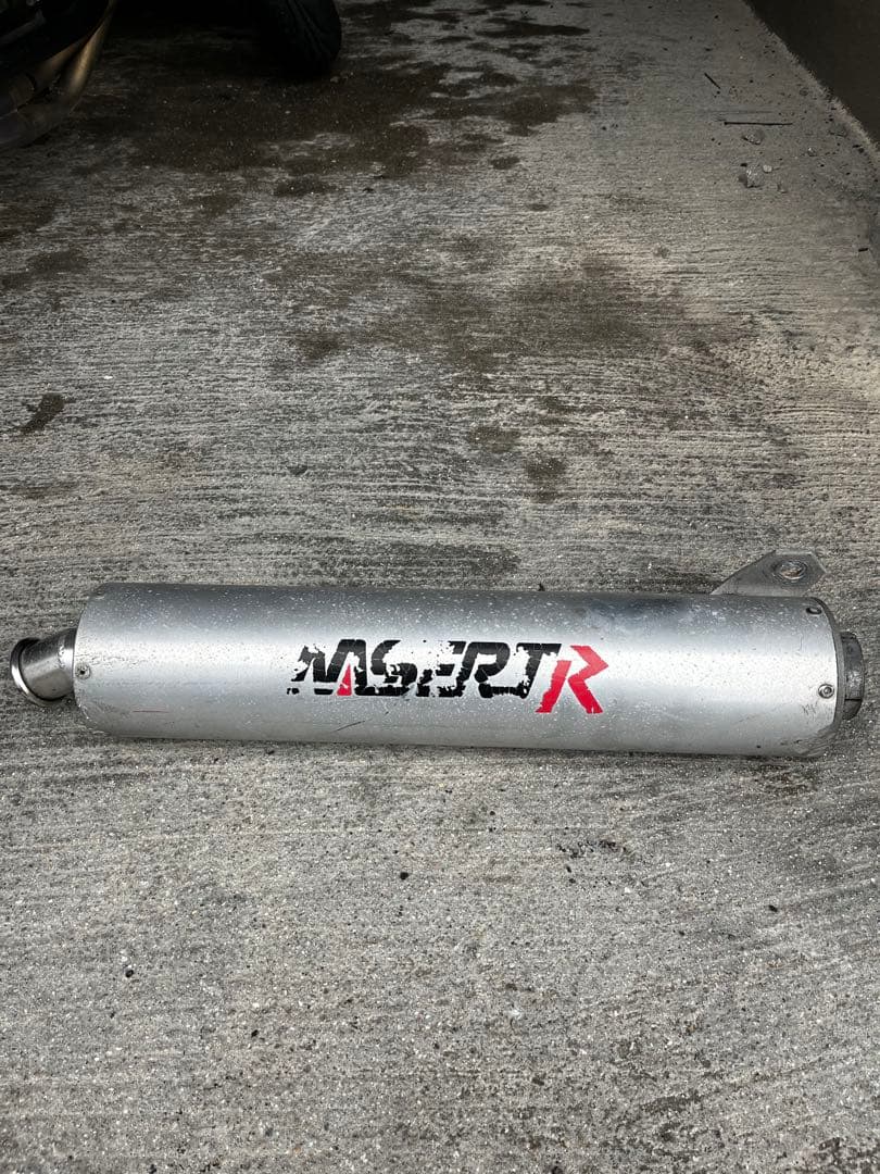 beetマフラー サイレンサ中古 バイク 部品 nassertナサートチタニウム