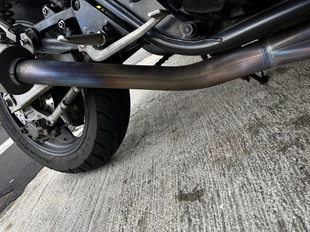 beetマフラー サイレンサ中古 バイク 部品 nassertナサートチタニウム