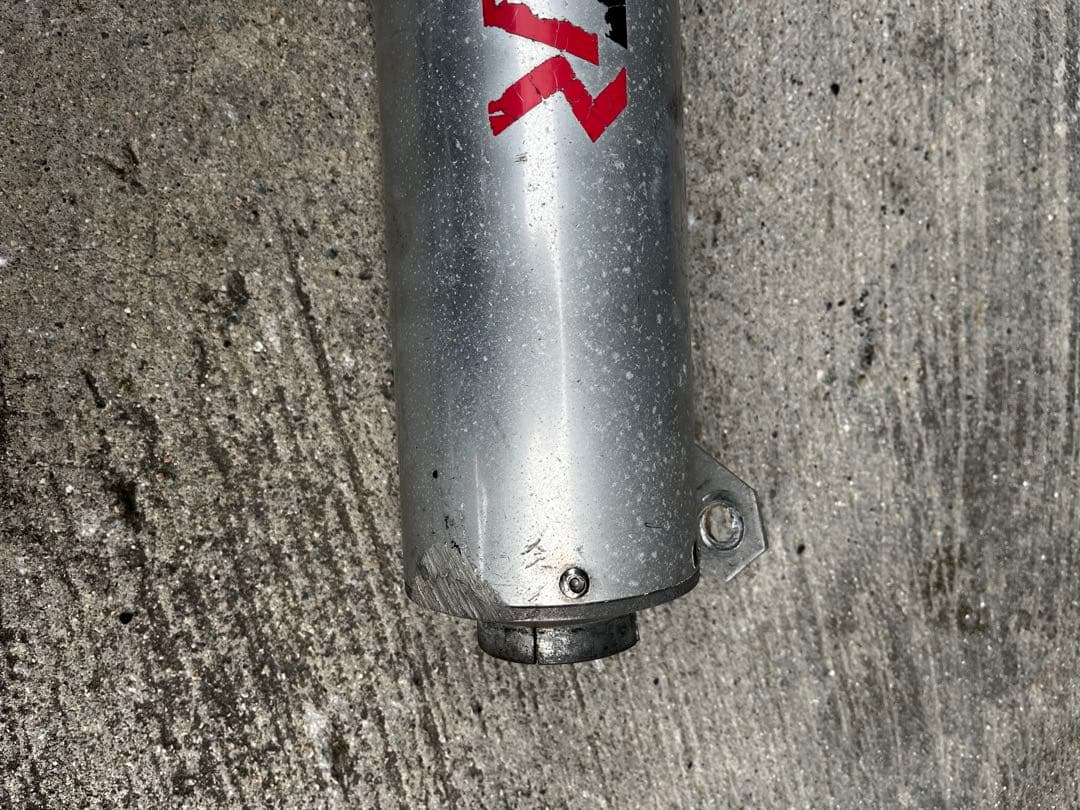 beetマフラー サイレンサ中古 バイク 部品 nassertナサートチタニウム