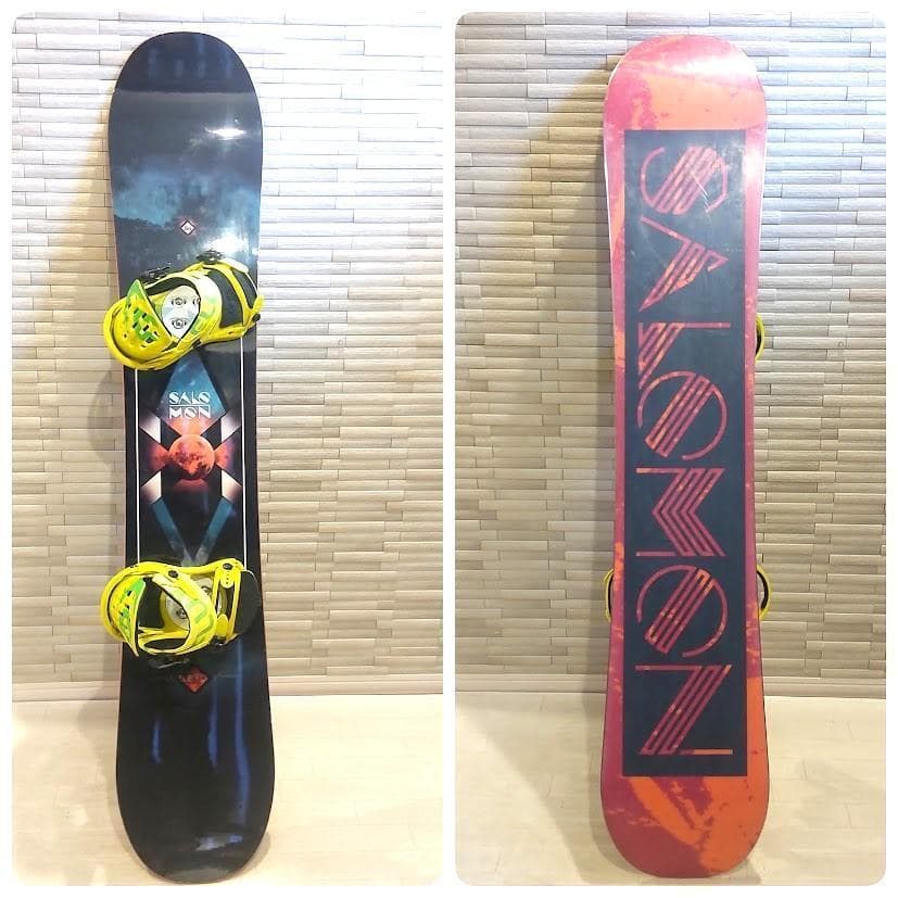 サロモン SUBJECT 156×FLUX M スノーボード 2点セット