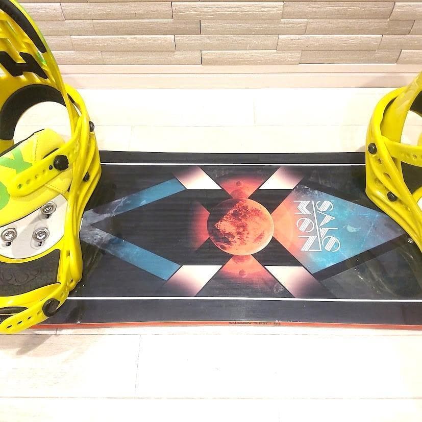 サロモン SUBJECT 156×FLUX M スノーボード 2点セット