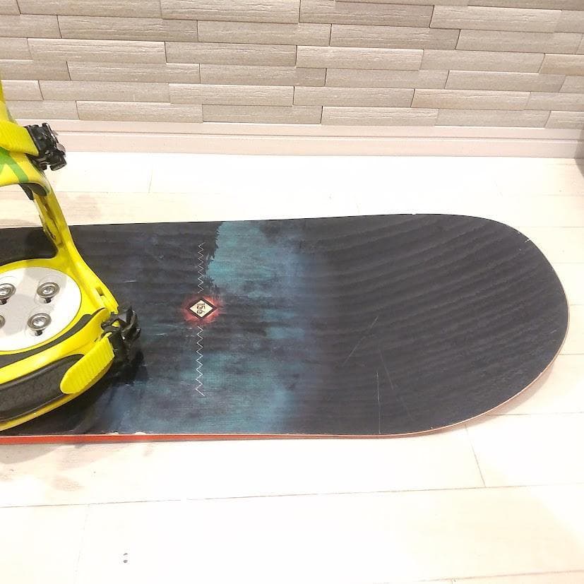 サロモン SUBJECT 156×FLUX M スノーボード 2点セット