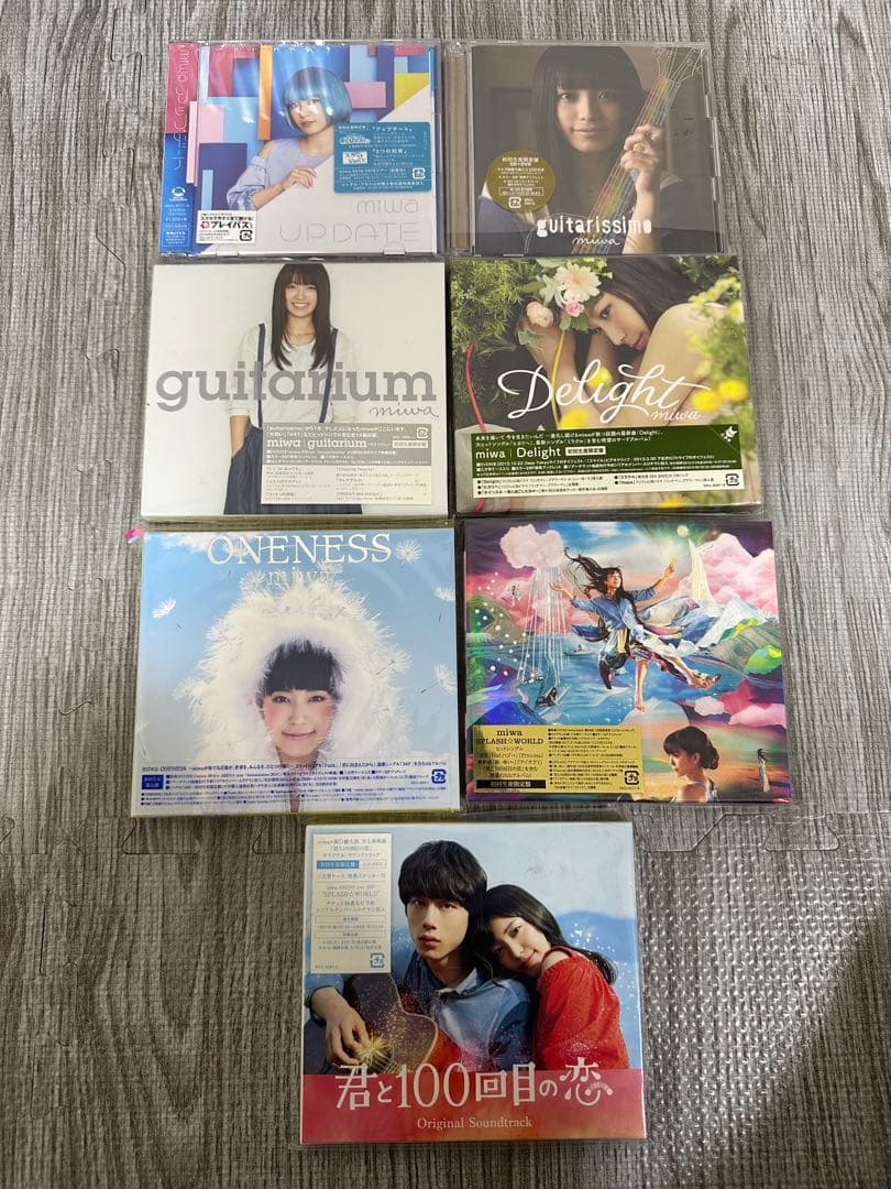 miwa 初回限定生産盤 CD シングル アルバム 31枚セット まとめ売り